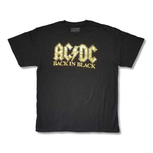 AC/DC Back In Gold T-shirt
