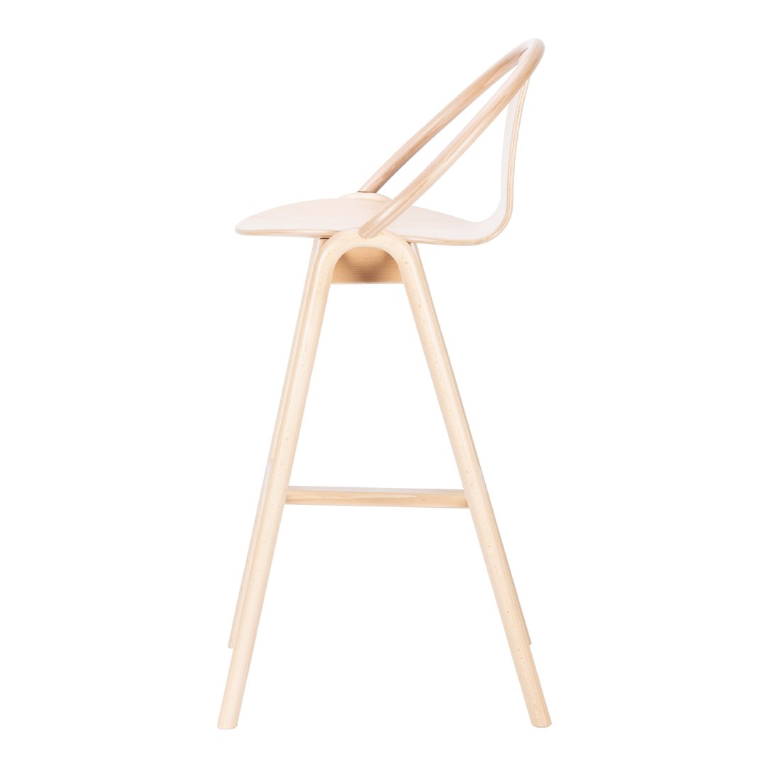 Again Barstool - Beech Frame