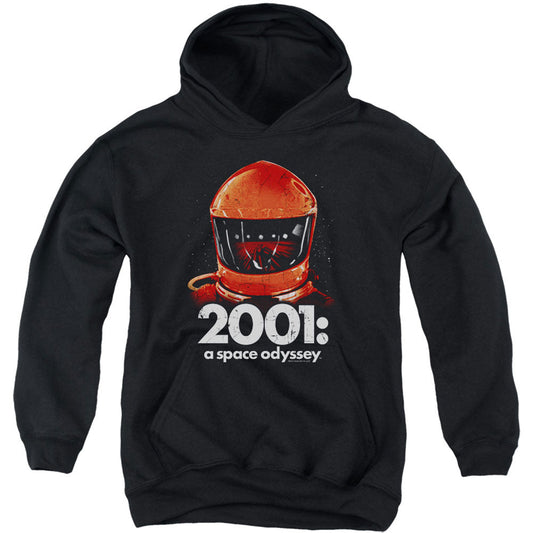 2001 A Space Odyssey Space Travel Youth 50% Poly Hooded Sweatshirt