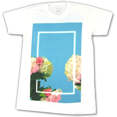 1975 Blue Floral 2016 Fall Tour T-shirt