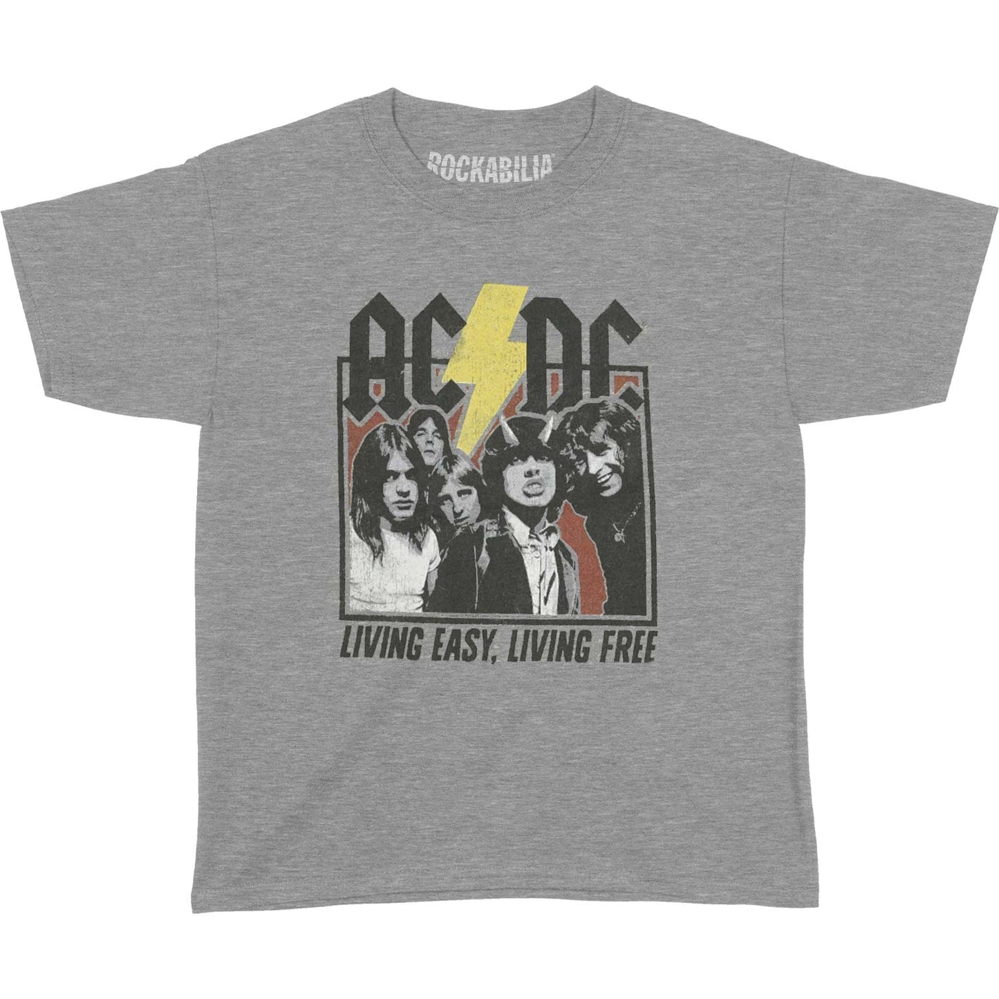 AC/DC Hwy2hell Lyrics Kids Childrens T-shirt