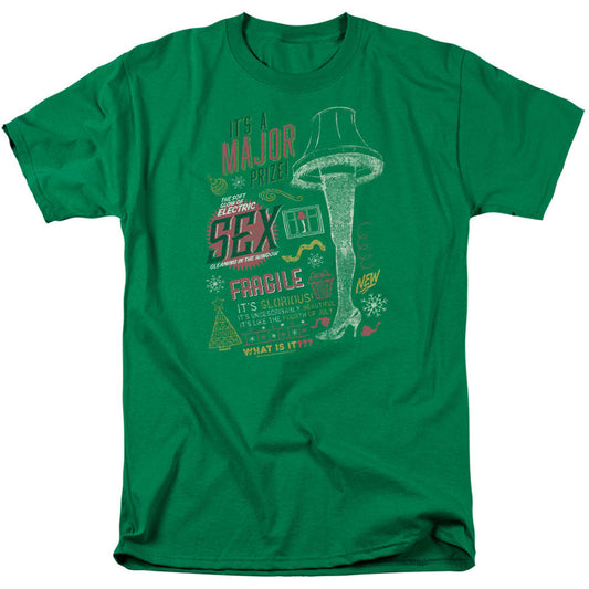 A Christmas Story Its A Major Prize Adult T-shirt