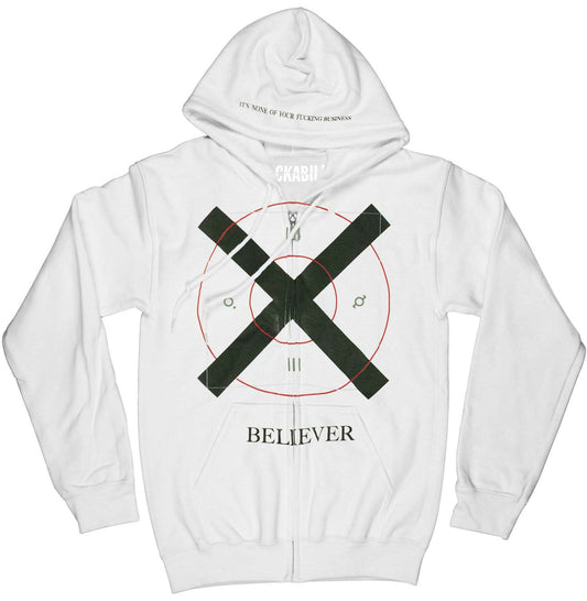 30 Seconds To Mars Zippered Hooded Sweatshirt