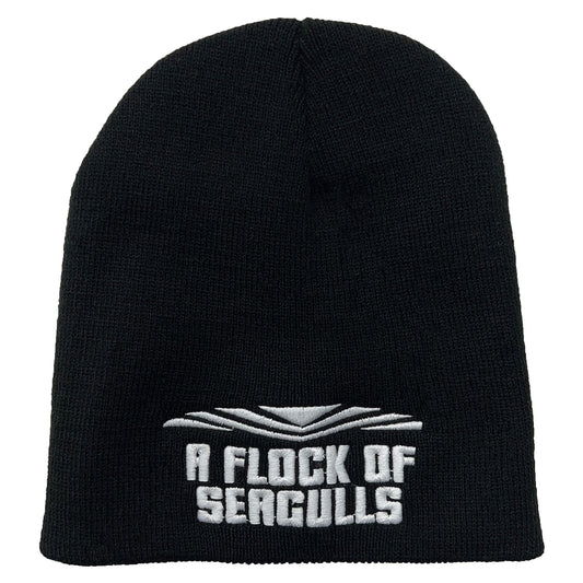 A Flock Of Seagulls Seagull Logo Beanie