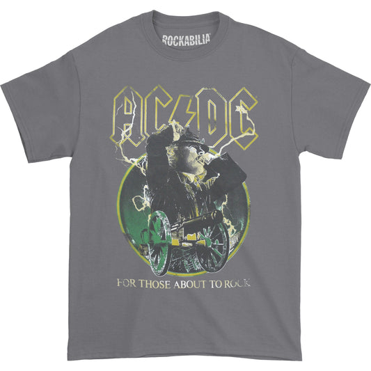 AC/DC About to Rock Charcoal T-shirt