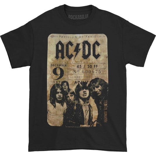 AC/DC Concert Ticket Slim Fit T-shirt