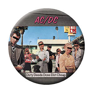AC/DC Dirty Deeds Button