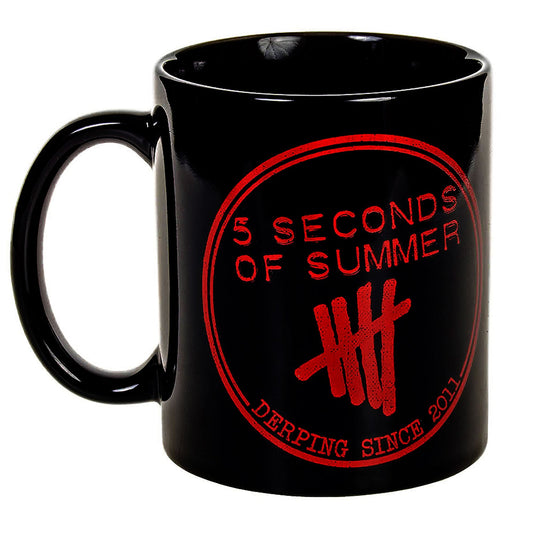 5 Seconds Of Summer Derping Stamp Coffee Mug