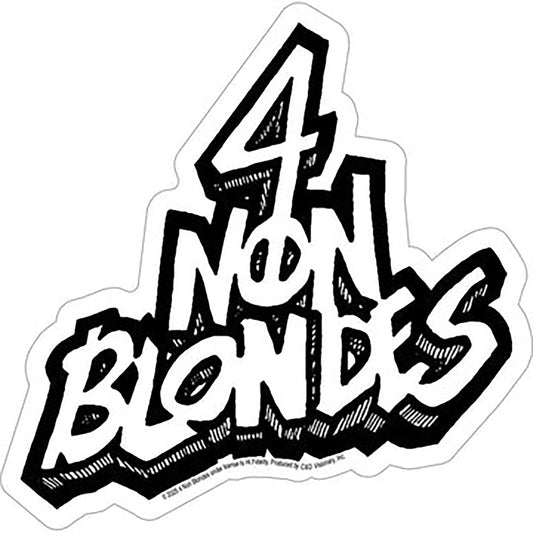 4 Non Blondes Logo Sticker