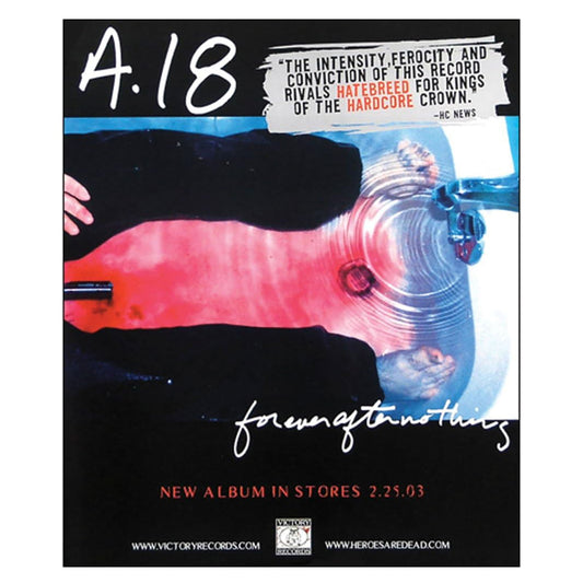 A18 Concert Promo Poster