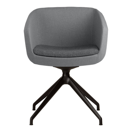 Arca 5098 Small Armchair - 4-Star - Polished Aluminum Base