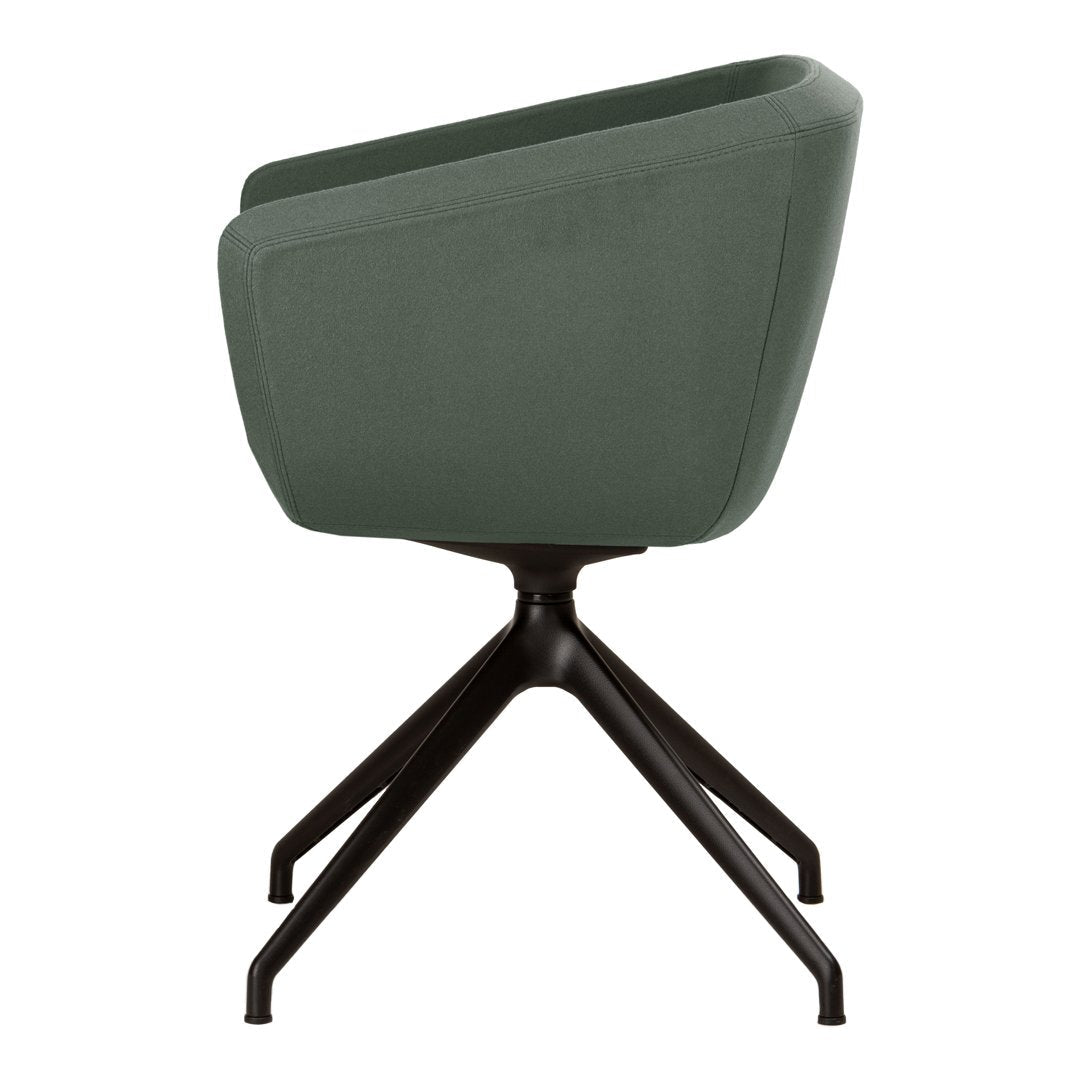 Arca 5098 Small Armchair - 4-Star - Polished Aluminum Base