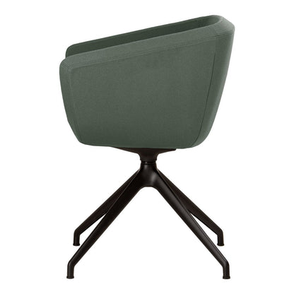Arca 5098 Small Armchair - 4-Star - Polished Aluminum Base