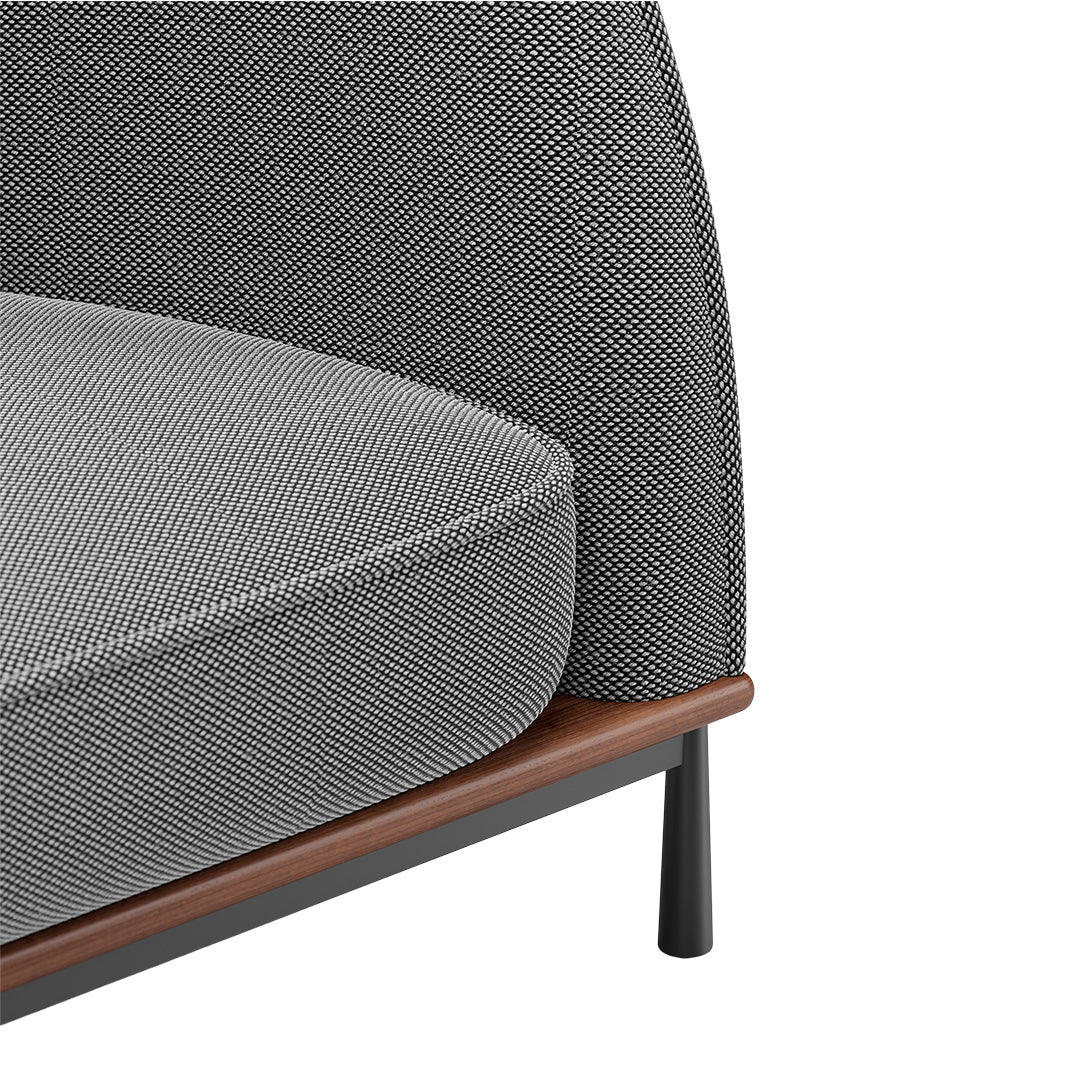 Arc High Back 2-Seater Sofa