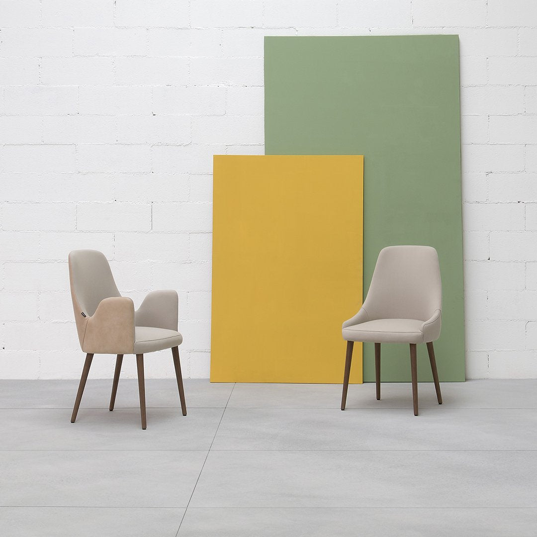 Adima 01 Dining Chair - Wood Base