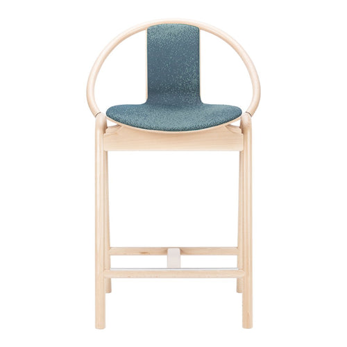 Again Counter Stool - Upholstered - Beech Frame
