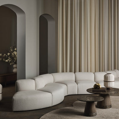 Angle Curved Semi-Circular Sofa