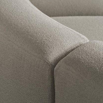 Angle Curved Semi-Circular Sofa w/ Open End