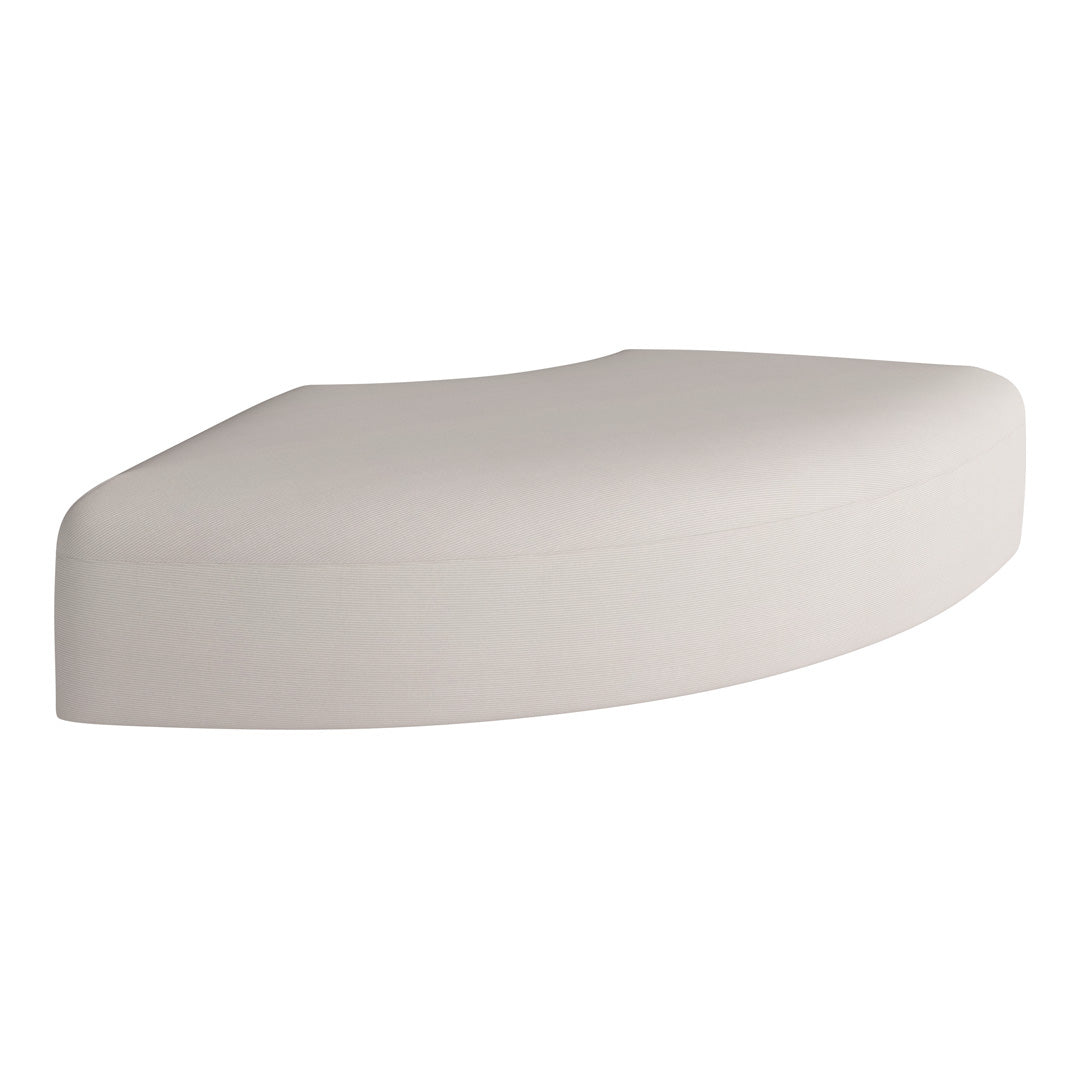 Angle Curved Pouf