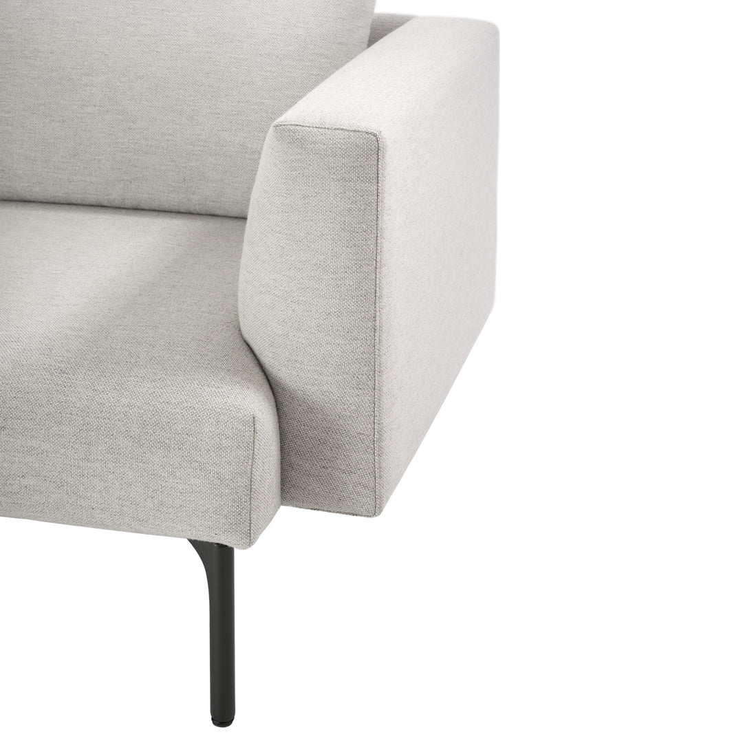 Arris Sofa - L-Shaped w/ Slender Arms (118.1" W)