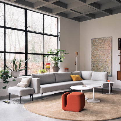 Arris Sofa - L-Shaped w/ Wide Arms (108.3" W)