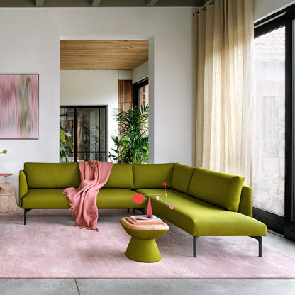Arris Sofa - L-Shaped w/ Slender Arms (118.1" W)