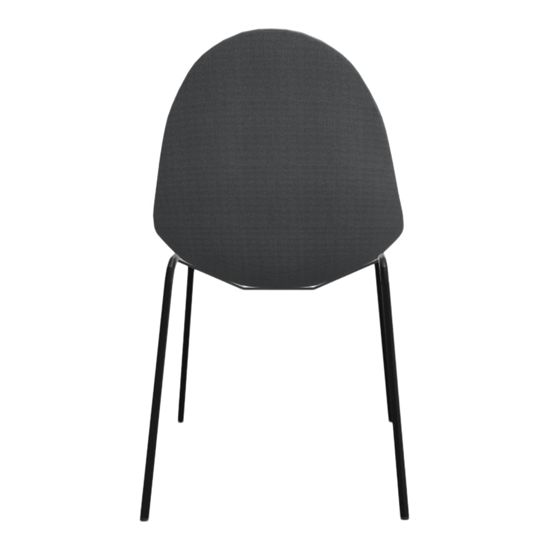 Atticus 08  Side Chair - 4 Leg, Lacquered Metal