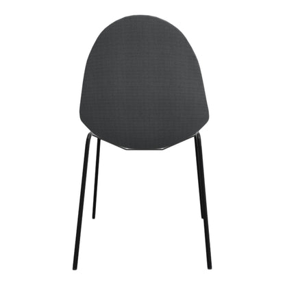 Atticus 08  Side Chair - 4 Leg, Lacquered Metal