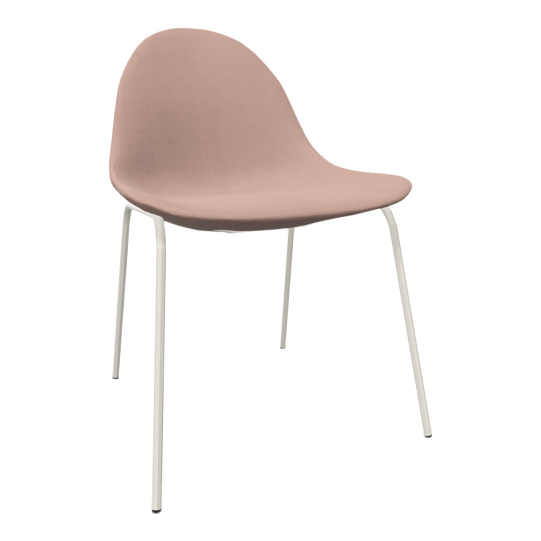 Atticus 08  Side Chair - 4 Leg, Lacquered Metal