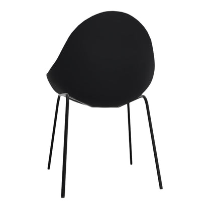 Atticus 08 Armchair - 4 Leg, Lacquered Metal