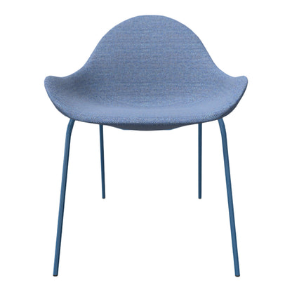 Atticus 08 Armchair - 4 Leg, Lacquered Metal