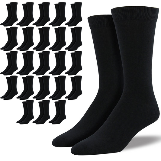 24 Pairs Premium Bamboo Loose Top Socks Diabetic Diabetes Circulation Eco Sox