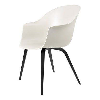 Bat Dining Armchair - Wood Base