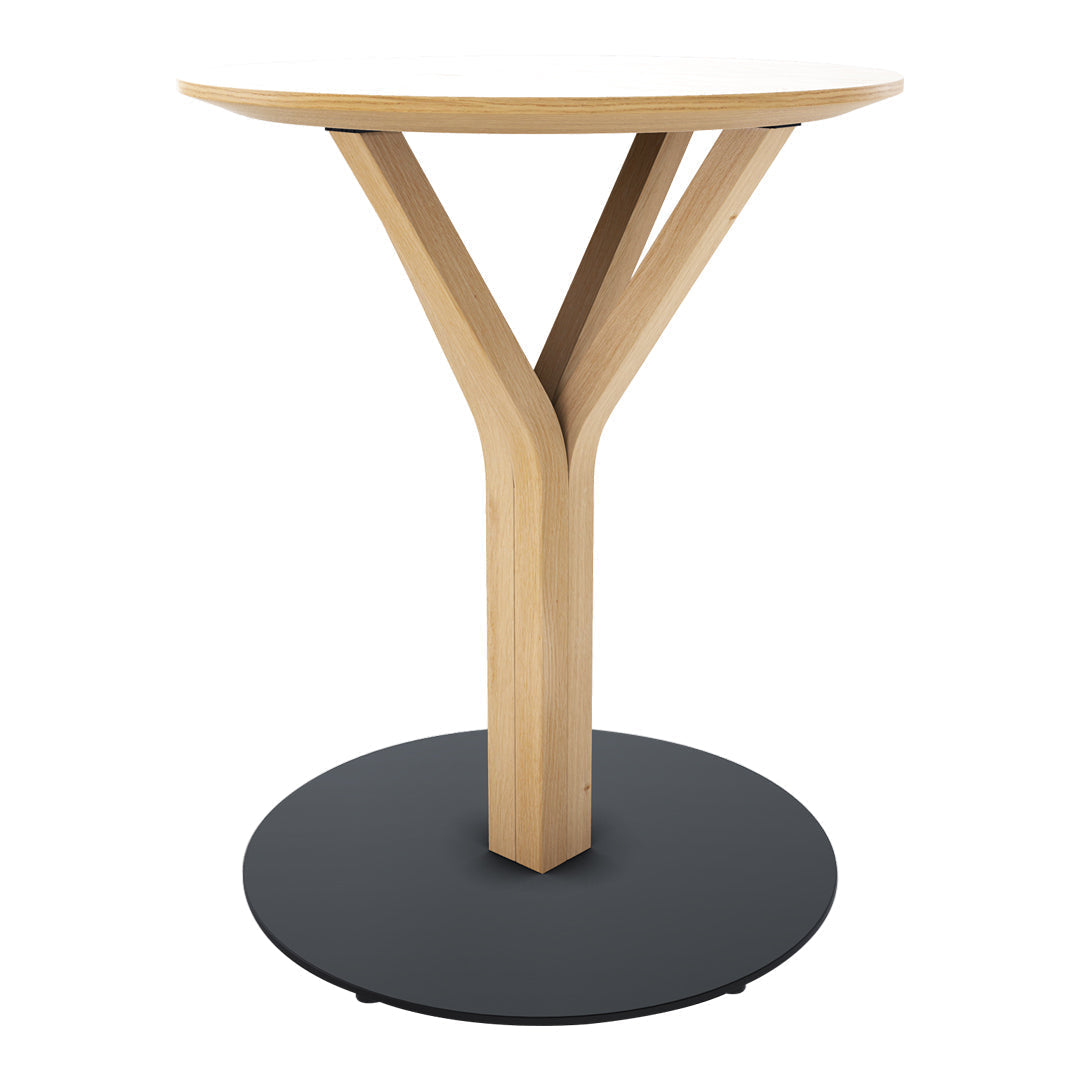 Bloom Central Cafe Table 271 - Circle - Oak