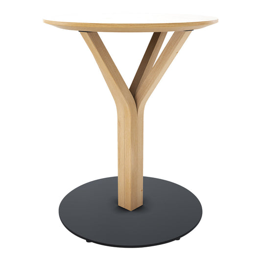 Bloom Central Cafe Table 271 - Circle - Oak
