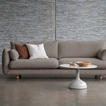 Bloom 3-Seater Sofa w/ Wooden Legs