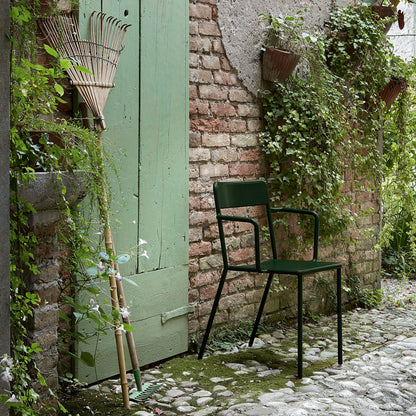 C1.2 Outdoor Armchair - Solid Back