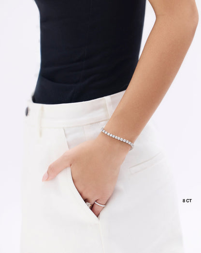 Classic Lab Diamond Tennis Bracelet