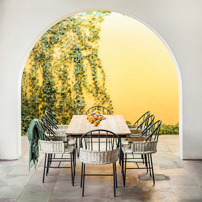 1730 Outdoor Dining Armchair w/ Cushion