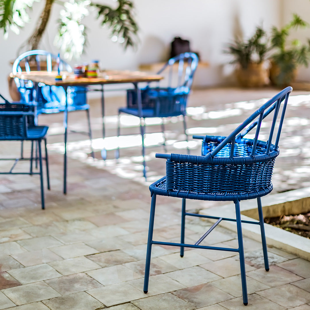 1730 Outdoor Dining Armchair w/ Cushion