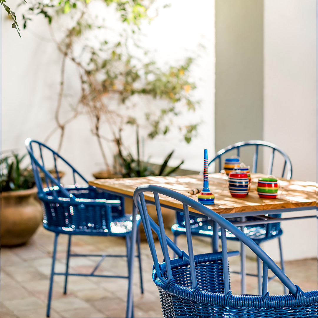 1730 Outdoor Dining Armchair w/ Cushion
