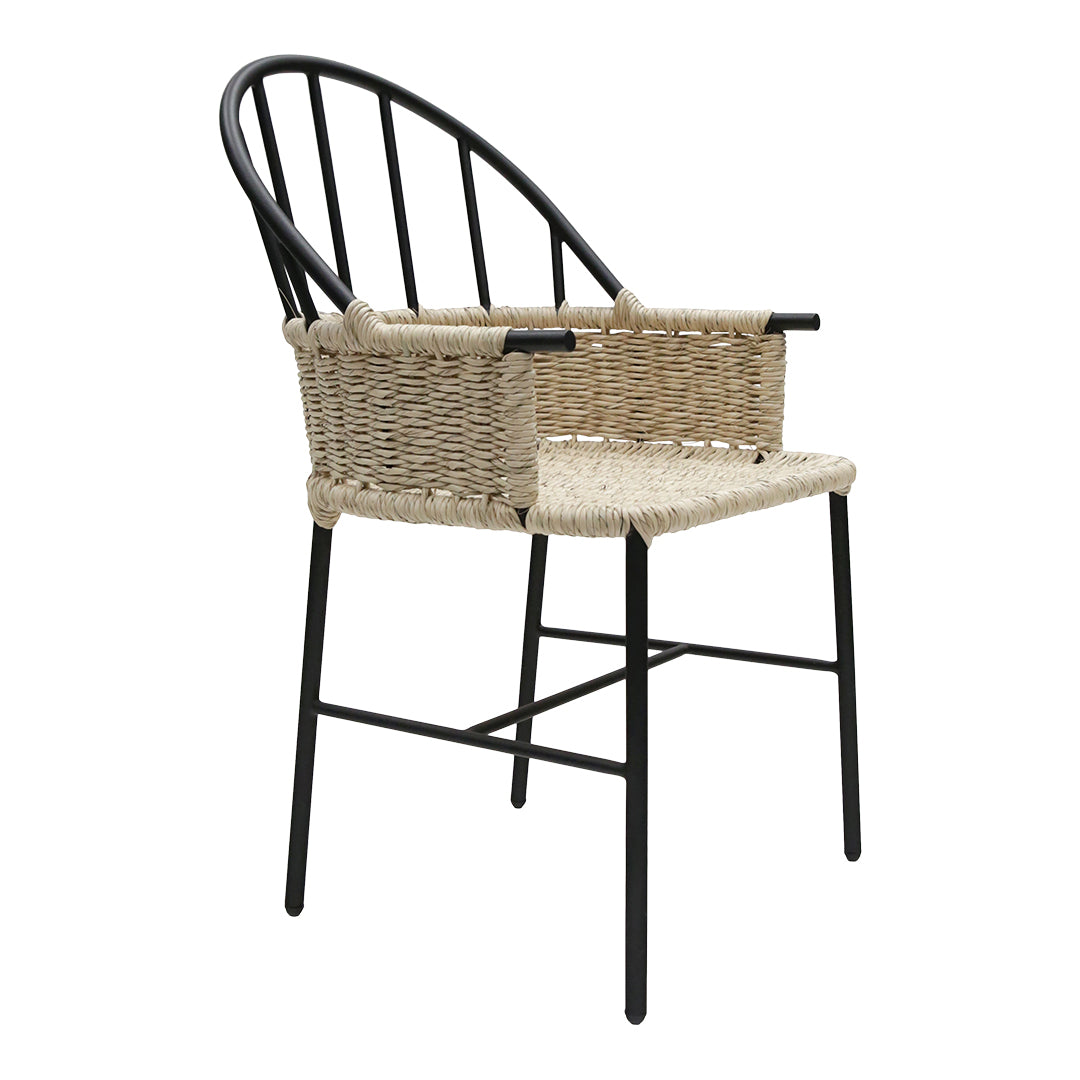 1730 Outdoor Dining Armchair w/ Cushion