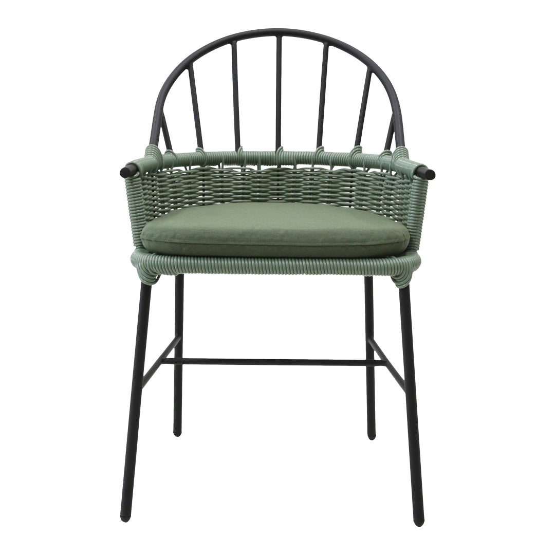 1730 Outdoor Dining Armchair w/ Cushion