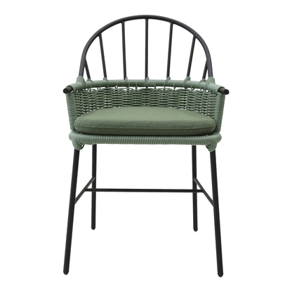 1730 Outdoor Dining Armchair w/ Cushion