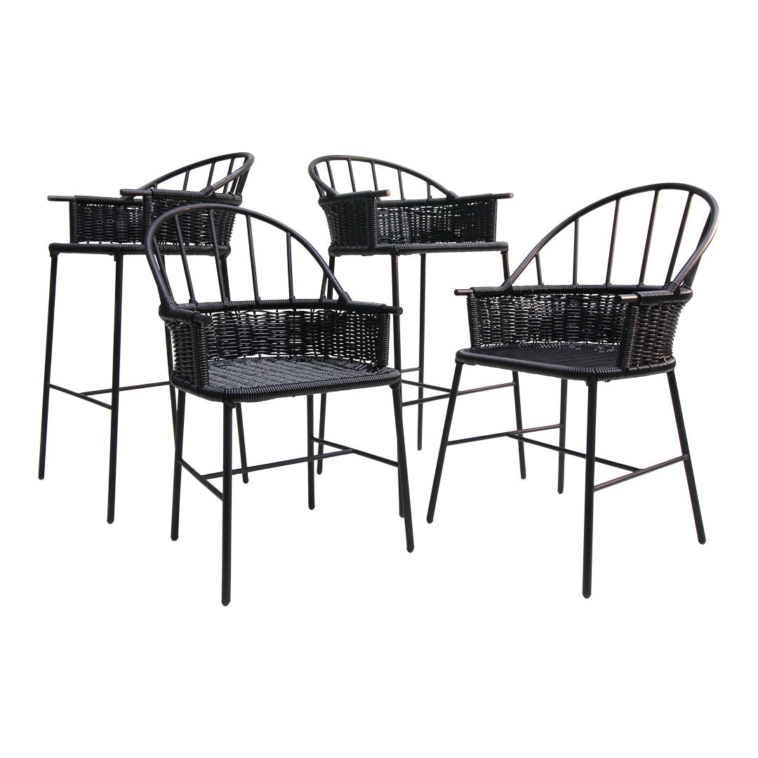 1730 Outdoor Dining Armchair w/ Cushion