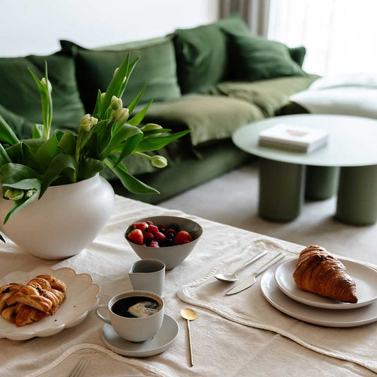 Table Cover Beige Love