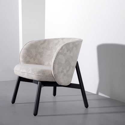 Beech Club Lounge Chair