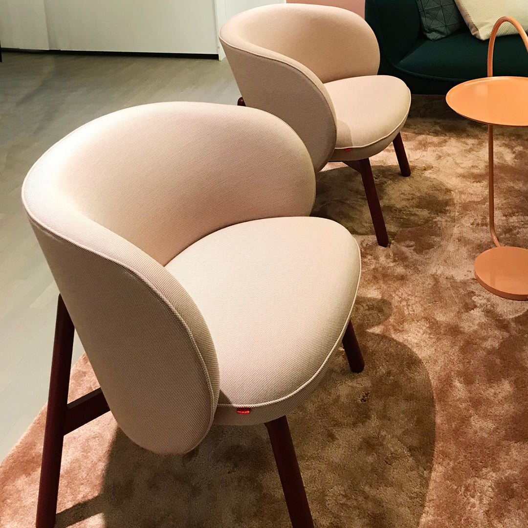 Beech Club Lounge Chair
