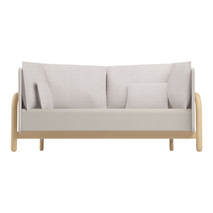 Beech Private Bench Sofa - Low Back