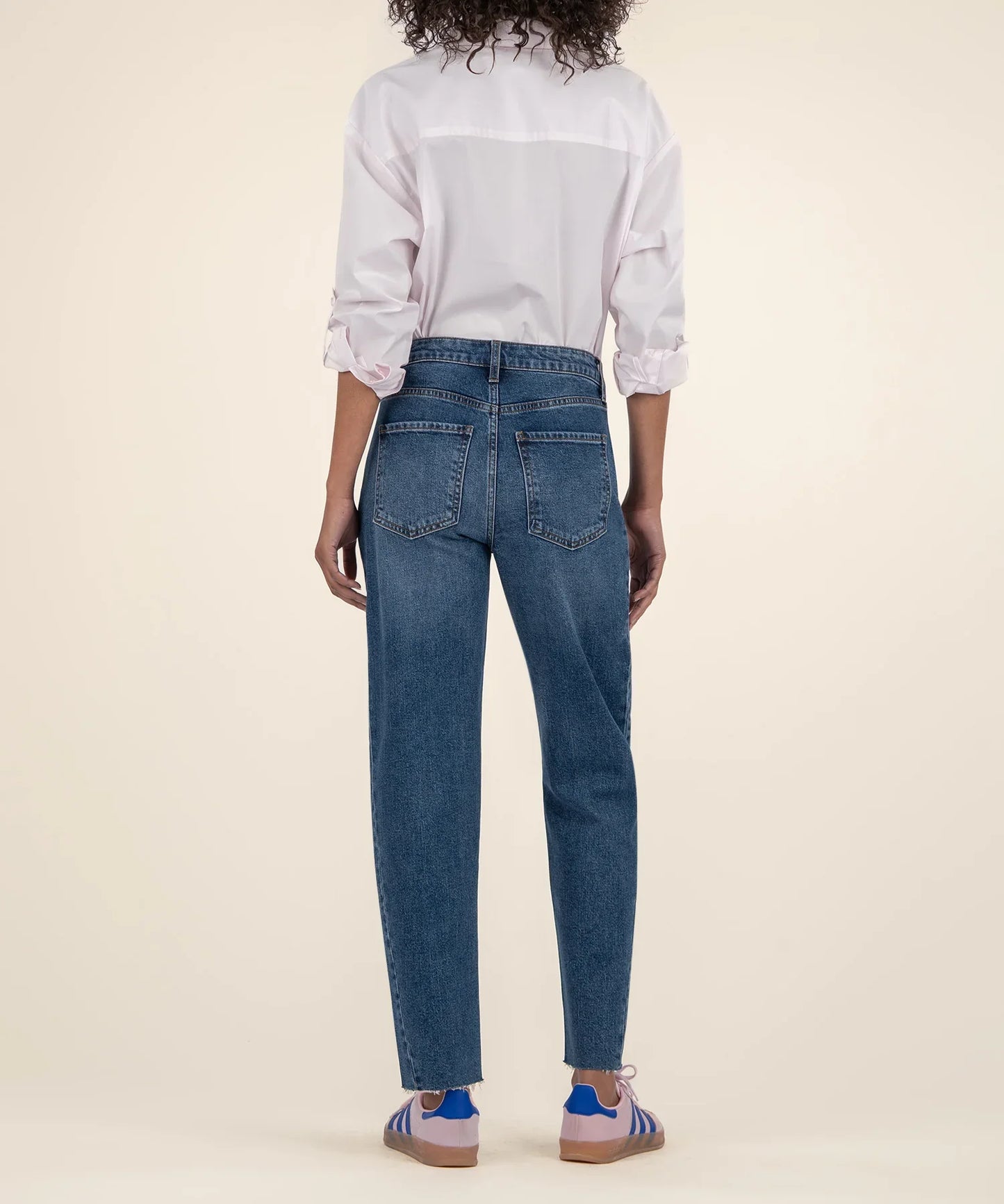 Ashley Moderate Dark wash slouchy jean